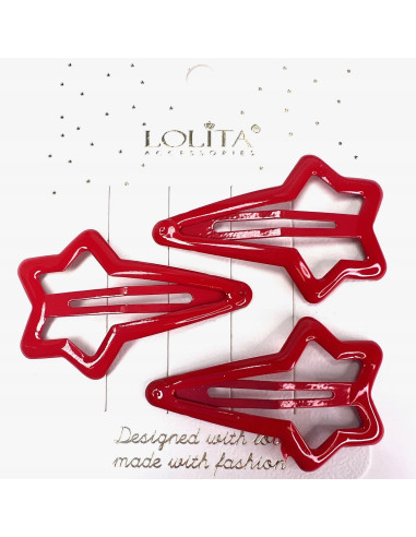 Zestaw spinkek dla dziewczynki spinki pyki dziecka Lolita Accessories