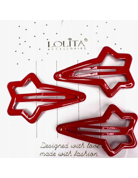 Zestaw spinkek dla dziewczynki spinki pyki dziecka Lolita Accessories