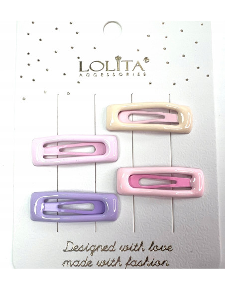 Zestaw spinkek dla dziewczynki spinki pyki dziecka Lolita Accessories