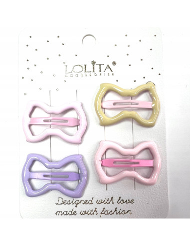 Zestaw spinkek dla dziewczynki spinki pyki dziecka Lolita Accessories