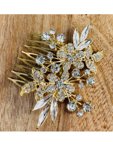 Grzebień wsuwany do włosów wtykowy ozdobny...