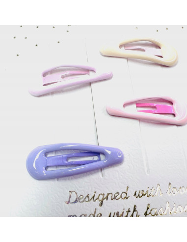 Zestaw spinkek dla dziewczynki spinki pyki...