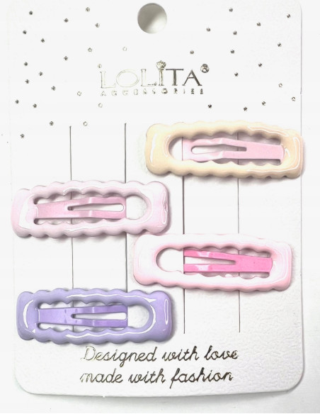 Zestaw spinkek dla dziewczynki spinki pyki dziecka Lolita Accessories