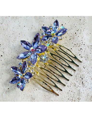 GRZEBIEŃ wsuwany do włosów wtykowy ozdobny...