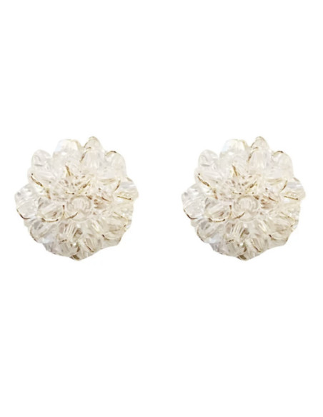 Kolczyki Kwiaty Srebrny sztyft 925 Lolita Accessories