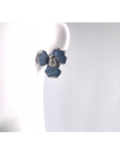 Kolczyki Kwiaty Srebrny sztyft 925 Lolita Accessories... 2