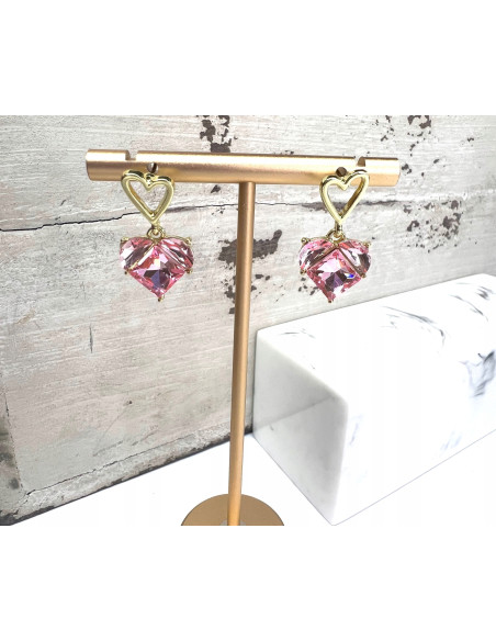 Kolczyki Lolita Accessories Srebrny sztyft "925" Serce