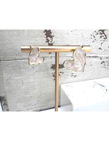 Kolczyki asymetryczne Lolita Accessories serce