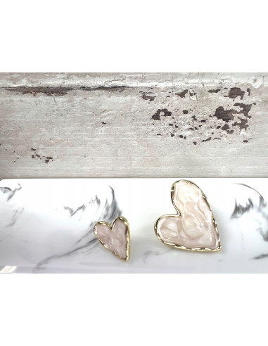 Kolczyki asymetryczne Lolita Accessories serce