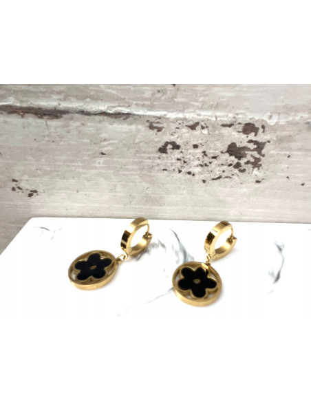 Kolczyki BOHO stal chirurgiczna Lolita Accessories złote