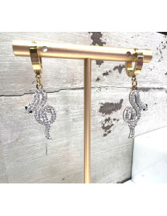 Kolczyki Wąż BOHO stal chirurgiczna Lolita Accessories... 2