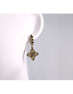 Kolczyki BOHO stal chirurgiczna Lolita Accessories złote