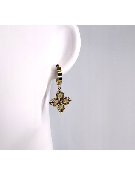 Kolczyki BOHO stal chirurgiczna Lolita Accessories złote