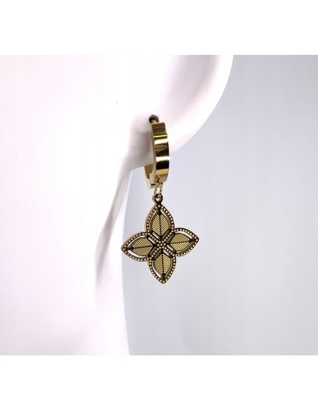 Kolczyki BOHO stal chirurgiczna Lolita Accessories złote