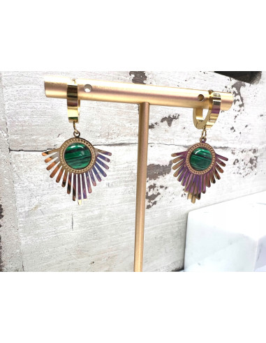 Kolczyki BOHO HAMSA stal chirurgiczna Lolita...