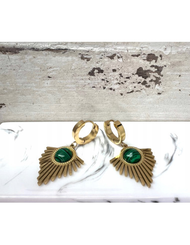 Kolczyki BOHO HAMSA stal chirurgiczna Lolita...