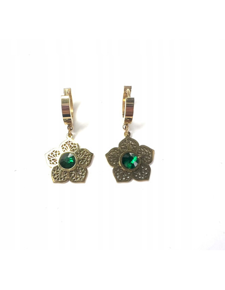 Kolczyki BOHO stal chirurgiczna Lolita Accessories złote