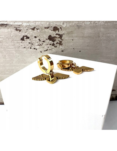 Kolczyki BOHO HAMSA ze stali chirurgicznej...