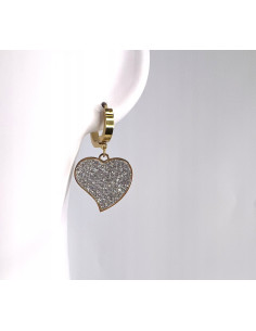 Kolczyki ze stali chirurgicznej Lolita Accessories złote...