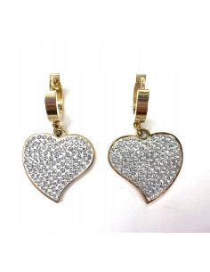 Kolczyki ze stali chirurgicznej Lolita Accessories złote... 2