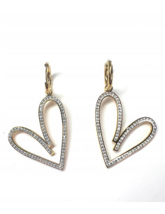 Kolczyki ze stali chirurgicznej Lolita Accessories złote...