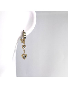 Kolczyki ze stali chirurgicznej Lolita Accessories złote... 2