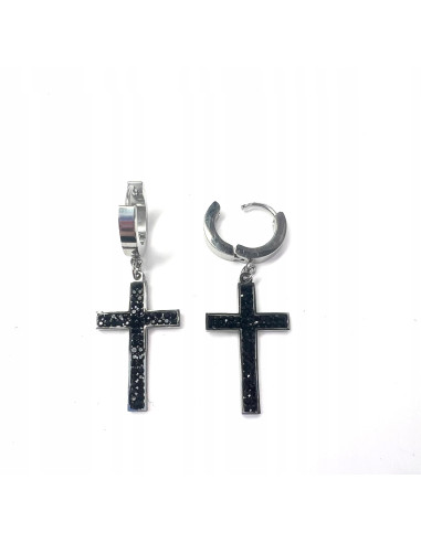 Kolczyki krzyże ze stali chirurgicznej Lolita...