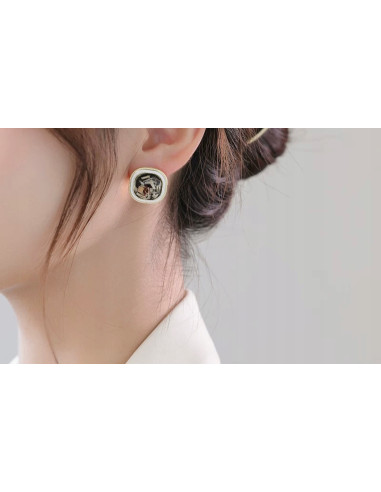 Kolczyki Lolita Accessories Srebrny sztyft "925"