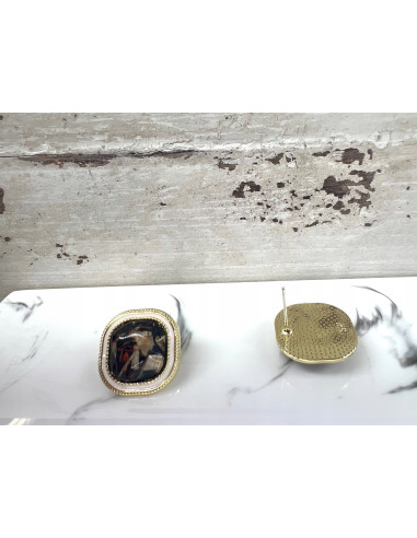 Kolczyki Lolita Accessories Srebrny sztyft "925"