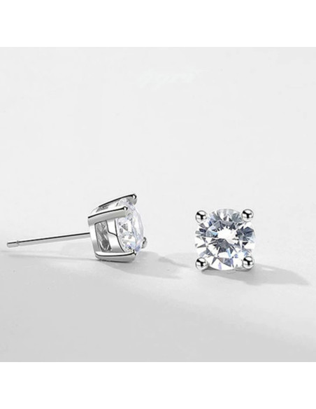 Kolczyki Syntetyczne Cyrkonie Diamenty 0,5 ct Lolita Accessories