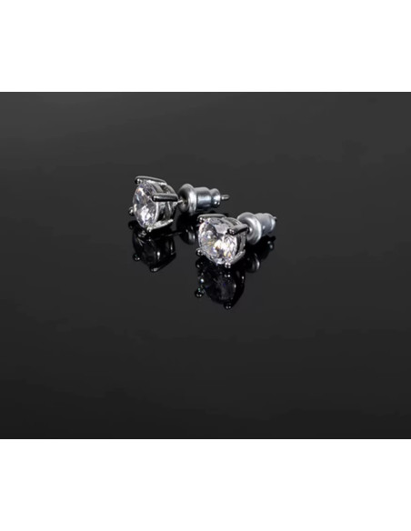 Kolczyki Syntetyczne Cyrkonie Diamenty 0,5 ct Lolita Accessories