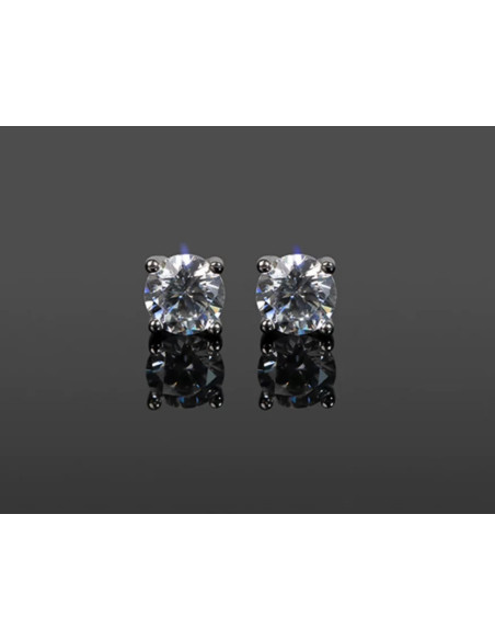 Kolczyki Syntetyczne Cyrkonie Diamenty 0,5 ct Lolita Accessories