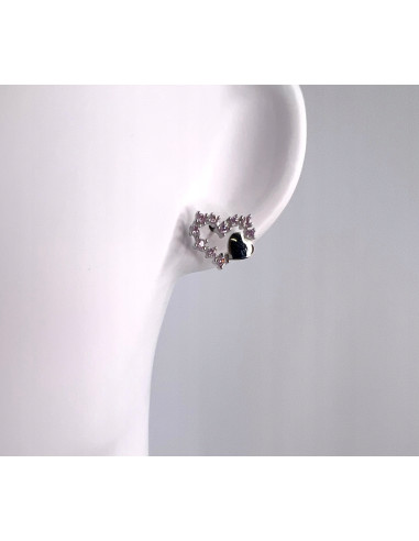 Kolczyki Lolita Accessories Srebrny sztyft...