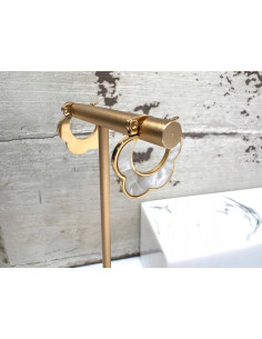 Kolczyki złote koła stal chirurgiczna nierdzewna Lolita... 2