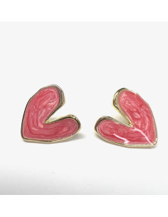 Kolczyki Lolita Accessories Srebrny sztyft "925" Serce