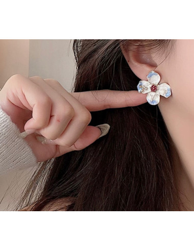 Kolczyki Kwiatek Kwiatki Lolita Accessories...