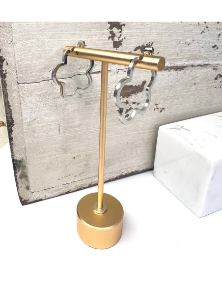 Kolczyki ze stali chirurgicznej Lolita Accessories srebrne