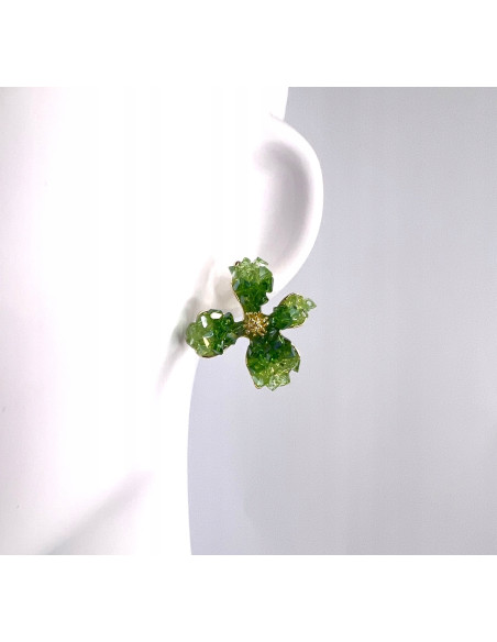 Kolczyki Kwiatek Kwiatki Lolita Accessories srebrny sztyft 925