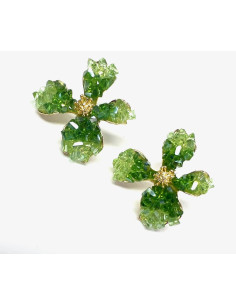 Kolczyki Kwiatek Kwiatki Lolita Accessories srebrny... 2