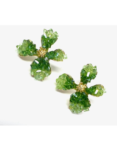 Kolczyki Kwiatek Kwiatki Lolita Accessories...