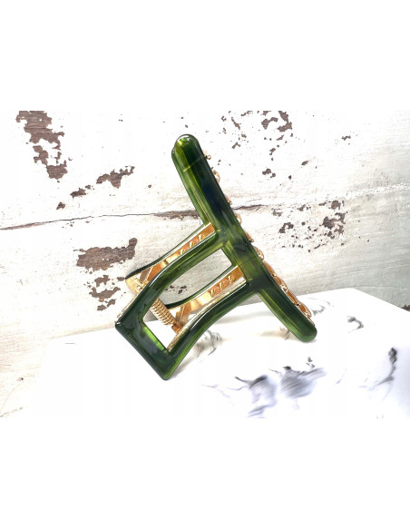 Klamry Lolita Accessories odcienie zieleni