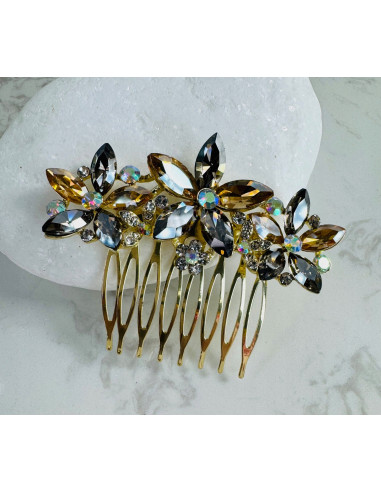 GRZEBIEŃ wsuwany do włosów wtykowy ozdobny...