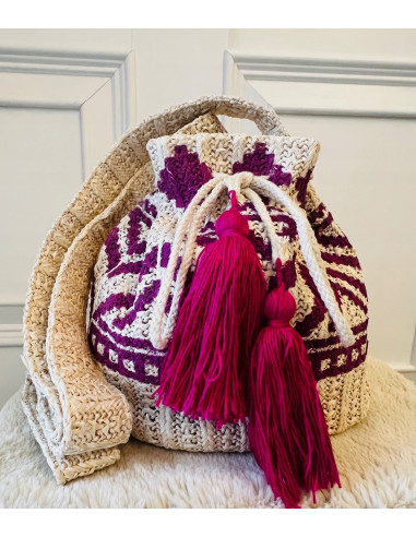 Torba BOHO pleciona przez ramię Lolita Accessories