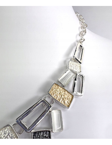 Naszyjnik Kolia Kołnierzyk Blaszki Lolita Accessories