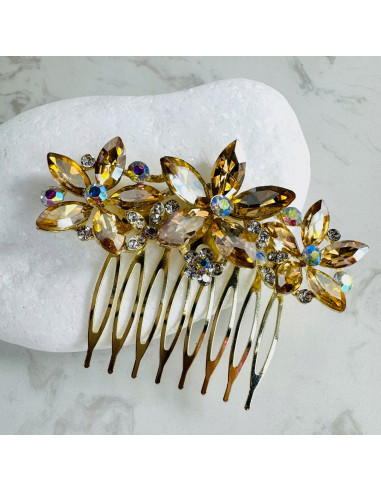 GRZEBIEŃ wsuwany do włosów wtykowy ozdobny...