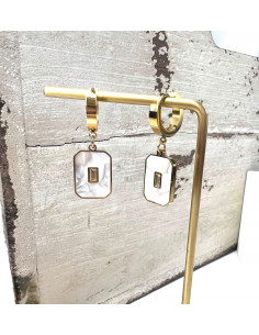 Kolczyki ze stali chirurgicznej Lolita Accessories złote