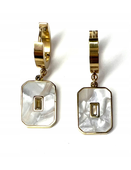 Kolczyki ze stali chirurgicznej Lolita Accessories złote