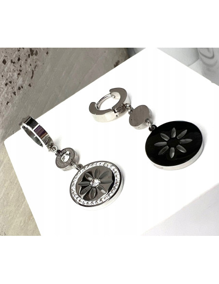 Kolczyki ze stali chirurgicznej Lolita Accessories srebrne