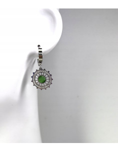 Kolczyki ze stali chirurgicznej Lolita Accessories srebrne 2