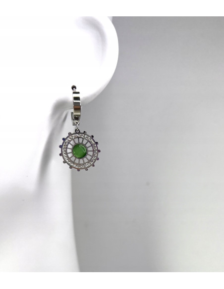 Kolczyki ze stali chirurgicznej Lolita Accessories srebrne